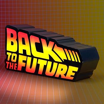 『バック・トゥ・ザ・フューチャー』 　ロゴ　LED デスクライト Amazon.co.jp : バック・トゥ・ザ・フューチャー ロゴライト